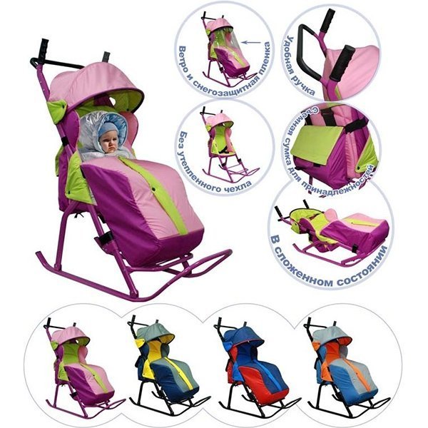 Санки-коляска RT Кенгуру-1 фото 1