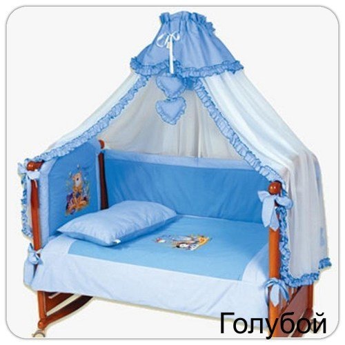 Kids Comfort комплект Панно-рюш 7 предметов - Фото