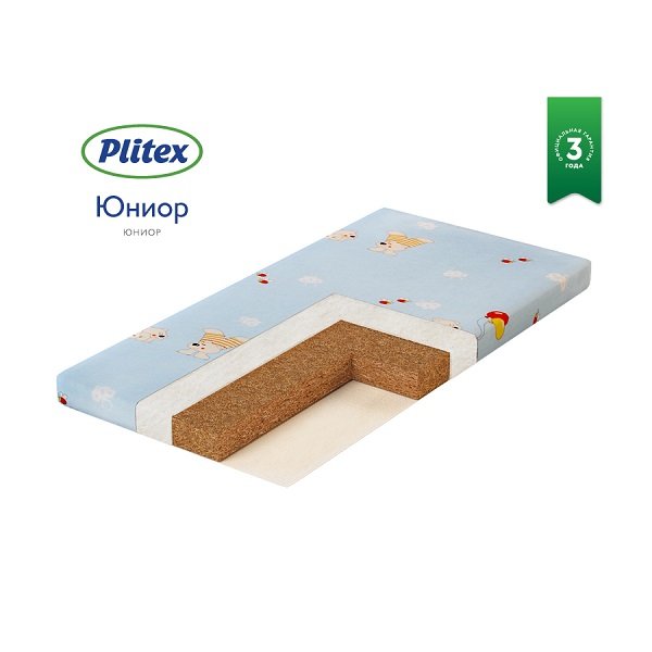 Детский матрас Плитекс Plitex Юниор 6см фото 1