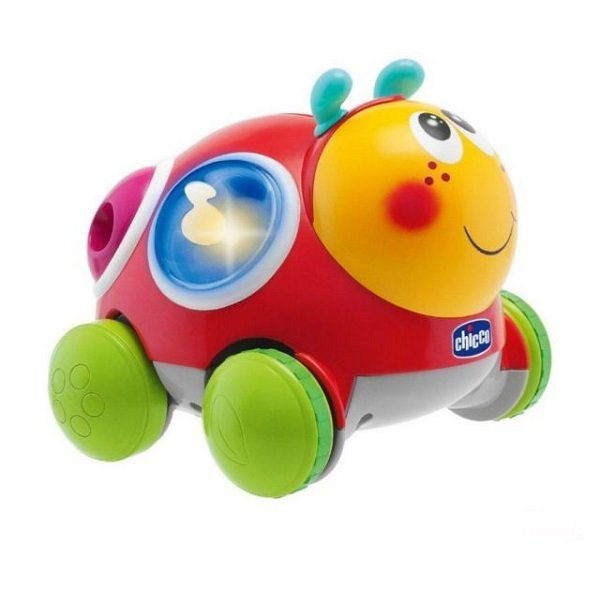 69072 Божья коровка на колесиках Chicco "Вперед ребята" фото 1