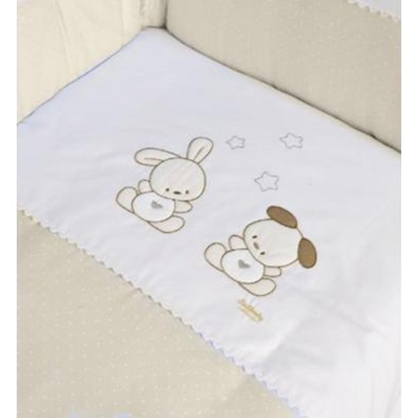 Комплект в кроватку Italbaby Dolce Stellina, 5 предметов фото 1