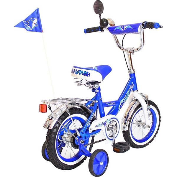 Двухколесный велосипед RT BA Дельфин 12" 1s Россия арт. KG1205 фото 2