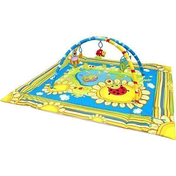 Развивающий коврик LaDiDa Счастливый лягушонок PM20208 с раскладными бортами фото 1