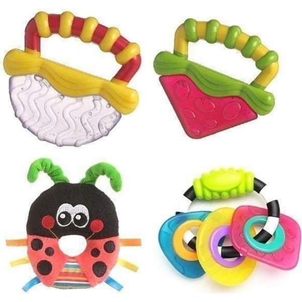 Игровой набор Playgro Божья Коровка, 5 игрушек, 0183452 фото 4