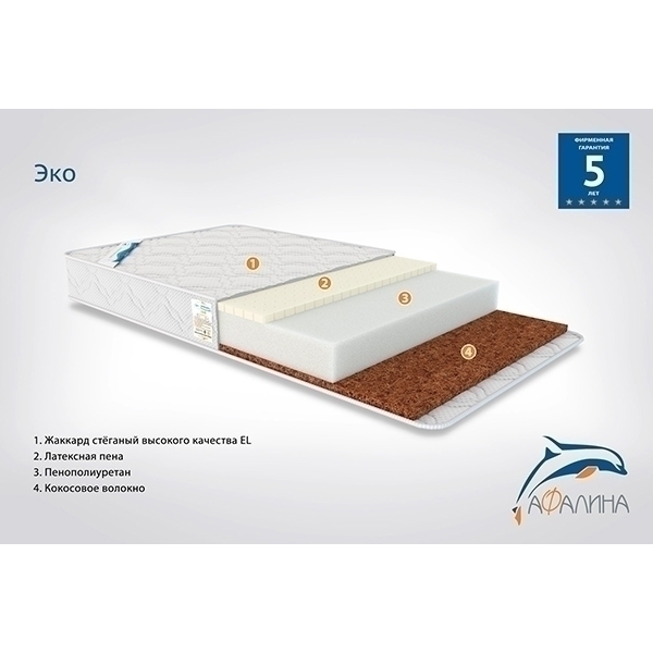 Детский матрас Афалина Эко фото 3