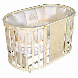 Детская кроватка-трансформер Luciano Magenta Giraffe 6 в 1