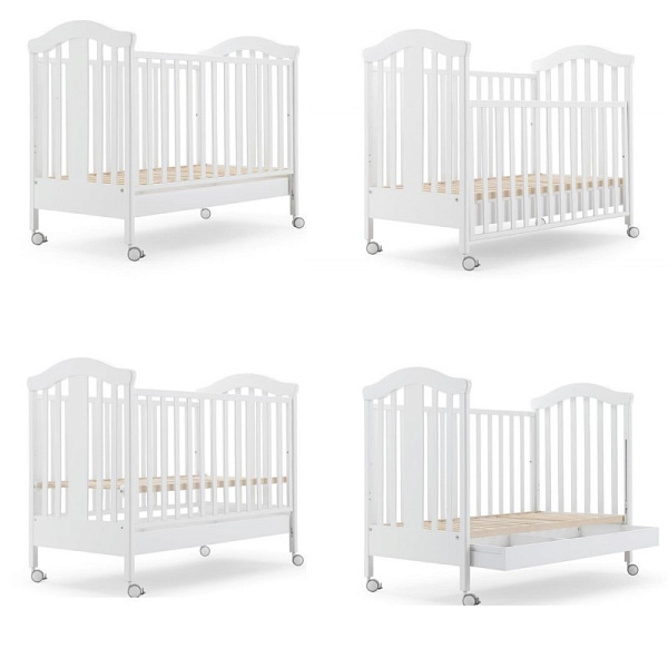 Детская кроватка Erbesi Charly фото 1