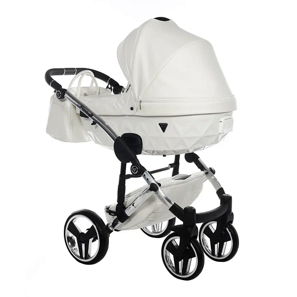 Детская коляска Junama Diamond Individual V2 3 в 1 на серебряной раме фото 4