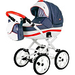 Детская коляска BeBe-Mobile Ines R 2 в 1, ткань+эко-кожа - Фото