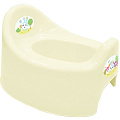 Нескользящий детский горшок Пластик Репаблик Start Малышарики LA1130 (Молочный) — Фото