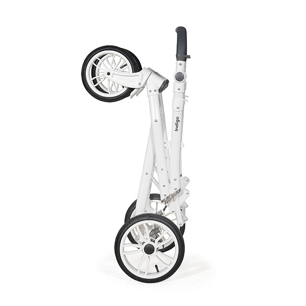 Детская коляска Indigo Porto 2 в 1, эко-кожа фото 4