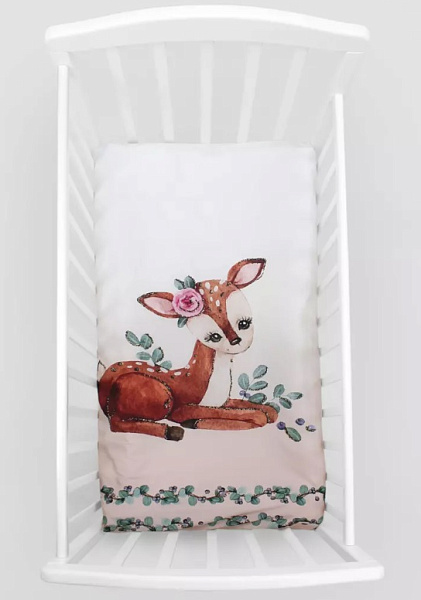 Комплект постельного белья Топотушки Крошка Олененок, 3 предмета фото 5