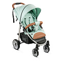 Детская прогулочная коляска Nuovita Corso (Oliva,/Argento Олива
						
					) — Фото