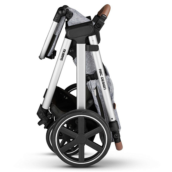 Детская коляска ABC-Design Swing 2023 2 в 1 на белой раме фото 10