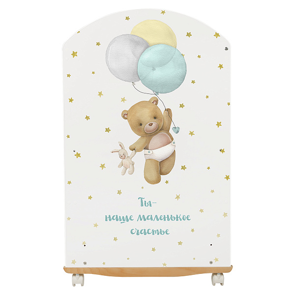 Детская кроватка Indigo My Sleepy, колесо/качалка фото 2