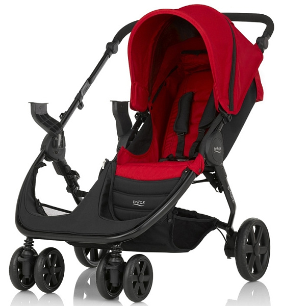 Детская прогулочная коляска для двойни Britax B-Agile Double фото 1