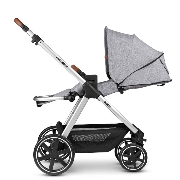 Детская коляска ABC-Design Swing 2023 2 в 1 на белой раме фото 9