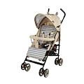 Детская коляска-трость Alis Punto (бежевый
						
					) — Фото