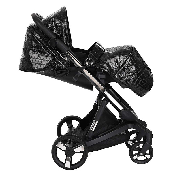 Детская коляска Ibebe I-Stop Leather Crocodile 2 в 1 фото 6