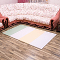 Детский игровой складывающийся коврик AlzipMat Silion Mat S SM-200S (Eco Duo Olive Green
						
					) — Фото