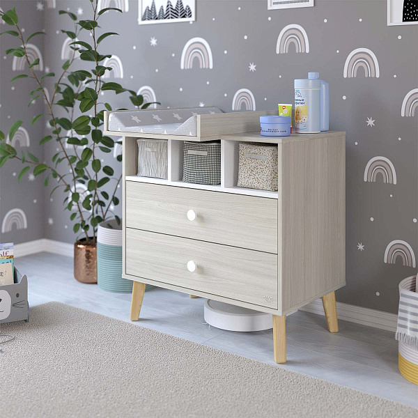 Детский пеленальный комод Атон М Benny 802 ЛДСП фото 1