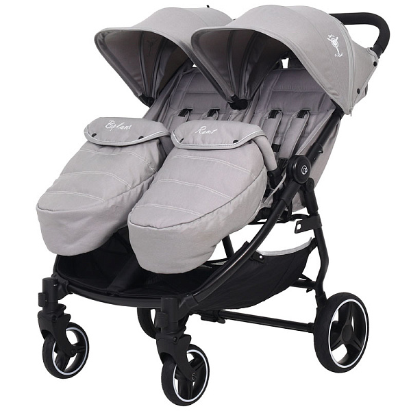 Детская прогулочная коляска для двойни (для близнецов) Rant Biplane Trends фото 3