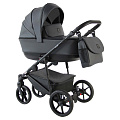 Детская коляска Sevillababy Tisso 2 в 1 (TIS-03, серый экокожа
						
					) — Фото