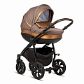 Детская коляска Tutis Nanni 3 в 1 (893024 Кофе + Кожа бронза
						
					) — Фото
