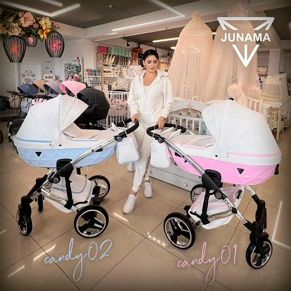 Детская коляска Junama Candy V2 3 в 1 фото 4