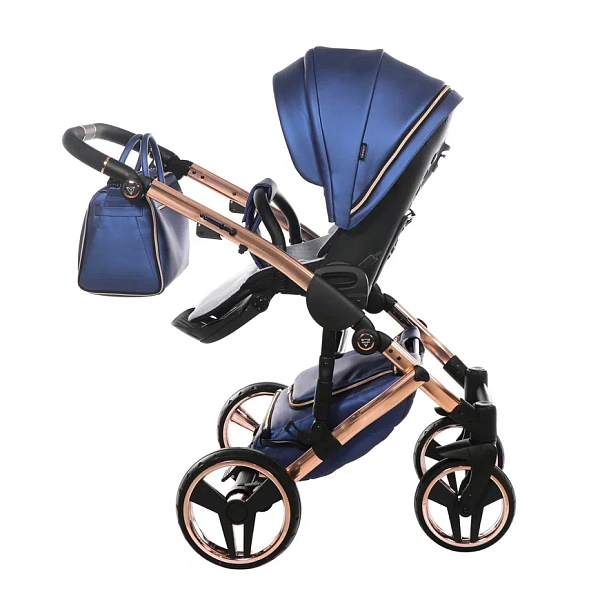 Детская коляска Junama Fluo Line V2 3 в 1 на медной раме фото 10