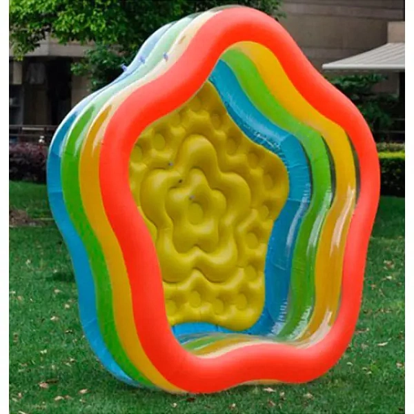 Надувной бассейн Intex Интекс Звезда Радуга с56495 фото 3