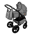 Детская коляска Ray Teresa Lux 2 в 1 (7 графит лен
						
					) — Фото