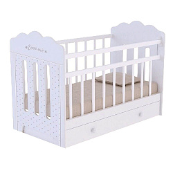 Детская кроватка ВДК Bonne, маятник/ящик