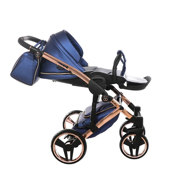 Детская коляска Junama Fluo Line V2 3 в 1 на медной раме фото 13