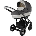 Детская коляска BeBe-Mobile Mario 2 в 1 (604K Светло-серый лен - Рогожка
						
					) — Фото