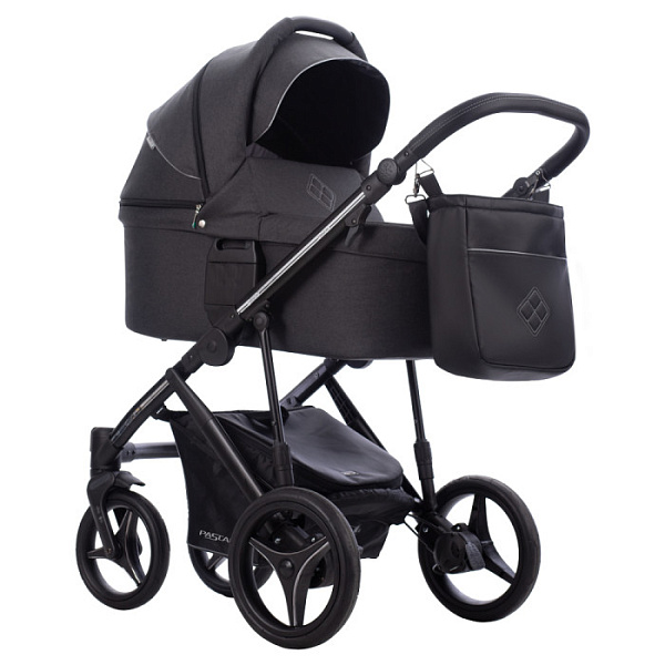 Детская коляска Bebetto Pascal 2 в 1 на черной раме фото 5