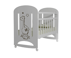 Детская кроватка ВДК Dino, колесо/качалка