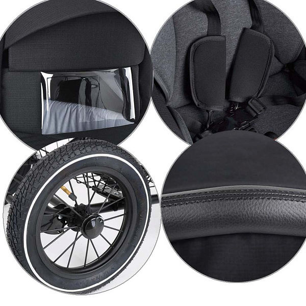 Детская коляска Roan Bass Next Classic 2 в 1, колесо D-12 фото 2