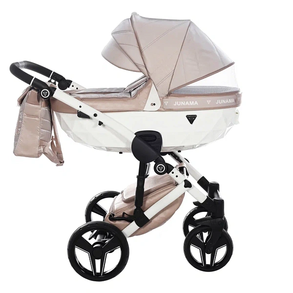 Детская коляска Junama Clermont 3 в 1 на белой раме фото 3