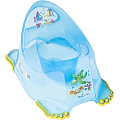 Нескользящий детский горшок Tega Baby Aqua (Blue - Голубой) — Фото