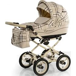 Детская коляска Esperanza Classic Kasheymere 2 в 1 Цвет рамы Beige