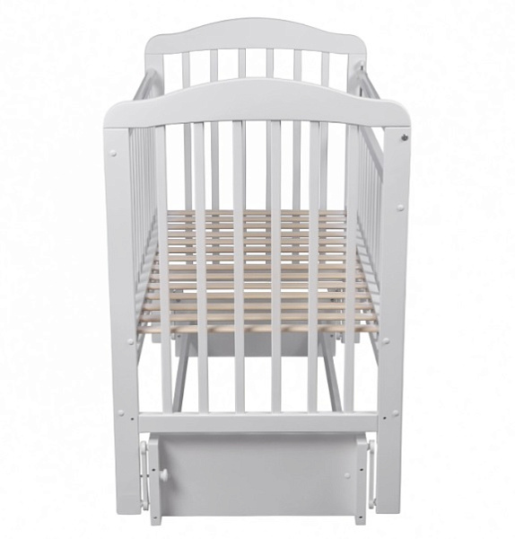 Детская кроватка Мой малыш 9, колесо/маятник фото 2