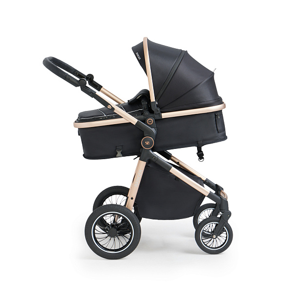 Детская коляска-трансформер Sweet Baby Ranger 3 в 1 на золотой раме фото 3