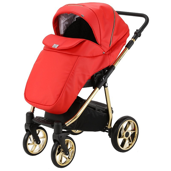 Детская коляска BeBe-Mobile Gusto Special Edition Deluxe 2 в 1, эко-кожа фото 2