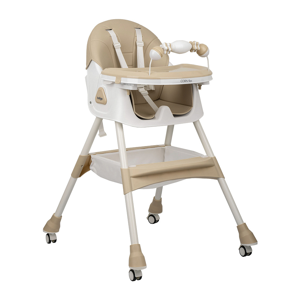 Детский стульчик для кормления Indigo Corn Flex - Фото