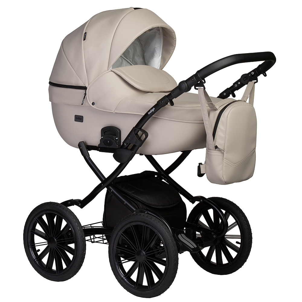Детская коляска Indigo Mio Eco Plus 14 2 в 1 - Фото