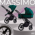 Детская коляска Sweet Baby Massimo 2 в 1 (Green
						
					) — Фото