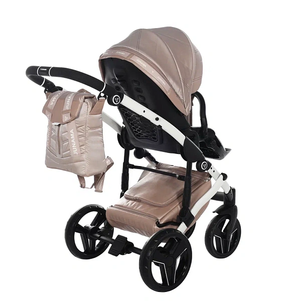 Детская коляска Junama Clermont 3 в 1 на белой раме фото 10