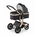 Коляска-трансформер Giovanni  G-Moov 2 в 1 (Black/Gold
						
					) — Фото