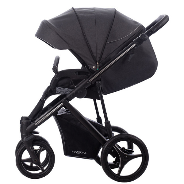 Детская коляска Bebetto Pascal 2 в 1 на черной раме фото 11